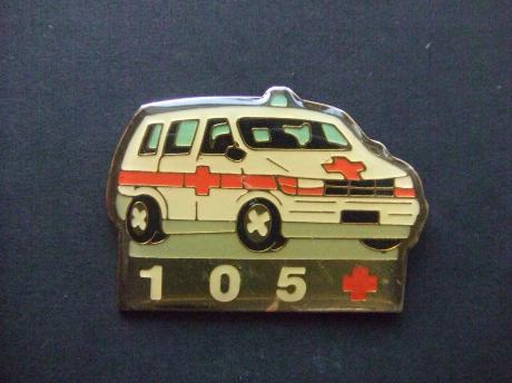 Ambulance rode kruis 105